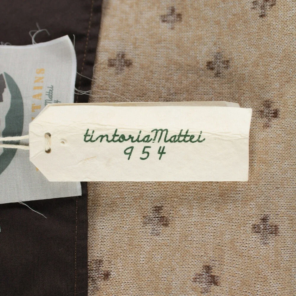 Tintoria Mattei NWT Polyester Blend Sweater / Jacket Size Large In Browns - Picture 13 of 13
